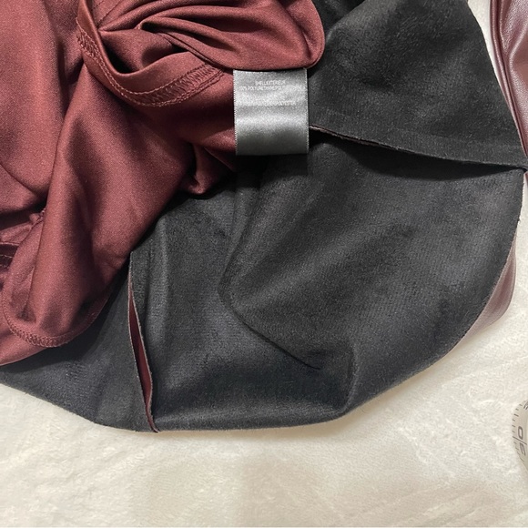 One33 Social Faux Leather Twist Dress - Picture 13 of 16